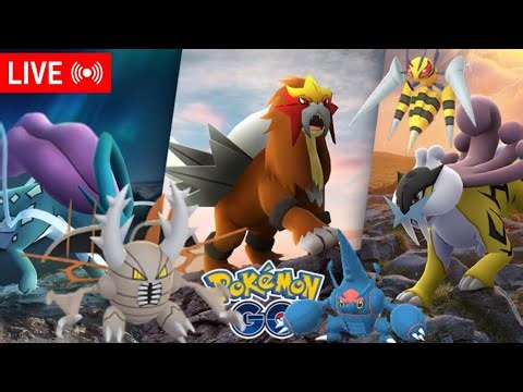 Raikou, Entei, and Suicune, Mega Beedrill, Mega Pinsir, and Mega Heracross Raid Invite Livestream.