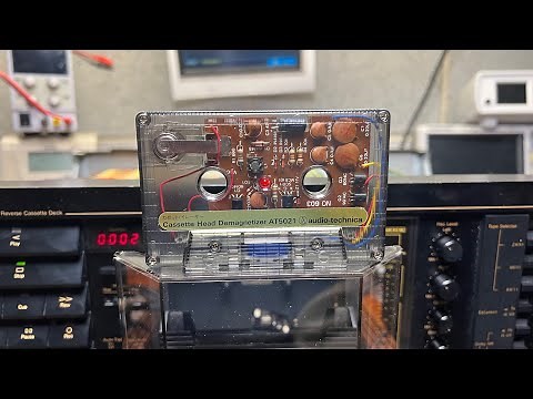 Cassette Deck Heads Demagnetizer Demo