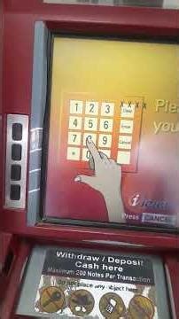 ICICI Bank cash withdraw Rs 20000# maney
