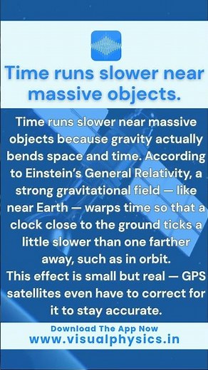 Time Runs Slower Near Massive Objects?! | Einstein’s Relativity Explained | Visual Physics
