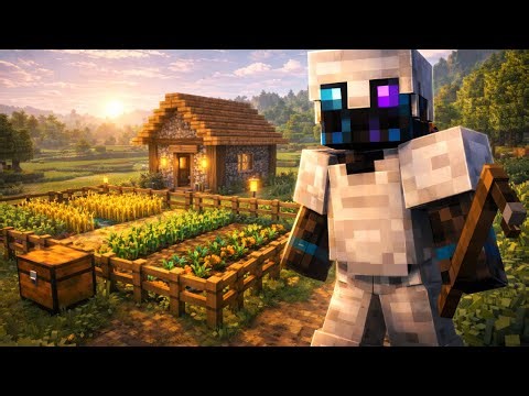 I Finally Built a Home (Minecraft Day 6)