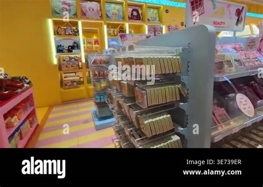 Bandung, Indonesia, April 3, 2026. First Person Video of the second largest Minisoland in Indonesia, located at Paris Van Java Mall Bandung. 4K Footage explores Minisoland Bandung, Indonesia Stock Video Footage - Alamy