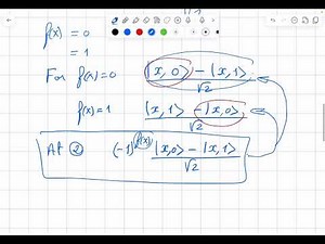 The Deutsch Algorithm