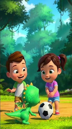 Kids Playing with Baby Dragon | Cute Dragon Moments"