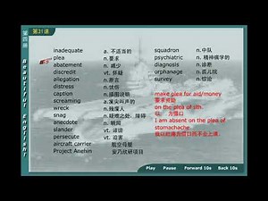 30 01 新概念英语第四册 第1节第4讲 - Lesson 1 Excuse me! - 新东方老师主讲