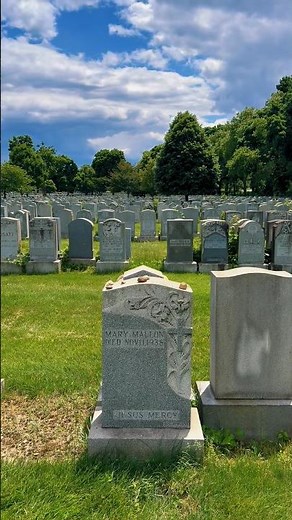 Visiting the Grave of Mary Mallon - Better known as Typhoid Mary - St. Raymond’s Cemetery - Bronx NY