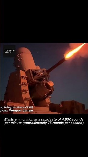 This Is Centurion C-RAM: The Ultimate Base Defense #military #historicalmyths #militaryaircraft