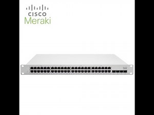 MS225-48LP-HW Cisco Meraki 48-Ports PoE Manageable Layer3 Desktop Switch #MS22548LPHW