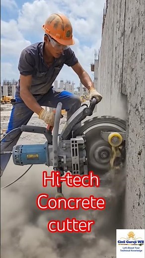Hi-tech Power Wall Cutter Ring Saw for Stone & Concrete Cutting #viral #concrete #diamondblades