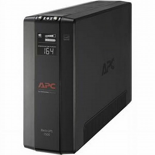 APC UPS, 1500VA Back-UPS Pro Battery Backup & Surge Protector, 900W Backup Battery Power with AVR (BX1500M)