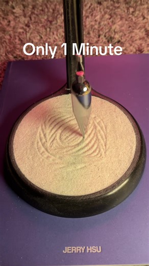 One Minute Relaxation with Sand Pendulum