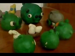 Angry Birds Space Clay Models Ep15 The maximum power of the birds