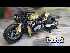 Lego Motorcycle Assembly Instructions Part 2
