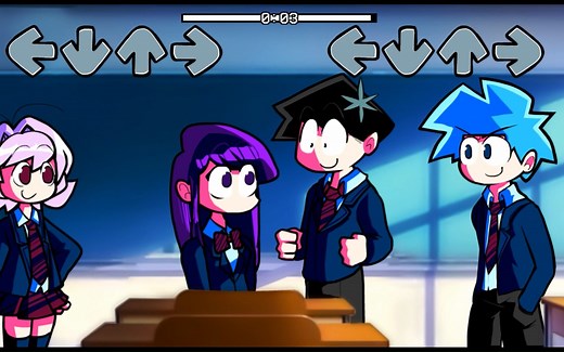 FNF模组 Unlabeled Anime Mod