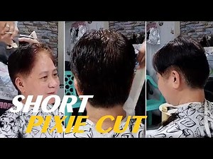 How to cut a Perfect Short Pixie Cut | Easy Short Haircut Tutorial Step-by-Step