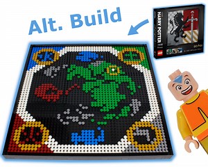 LEGO MOC-89665 Avatar: Last Airbender Map - Alt Build (LEGO Art 2021)