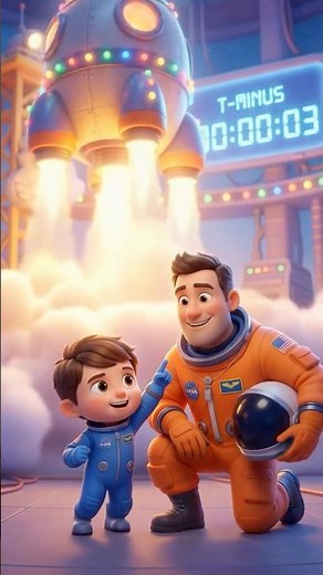 Count to 10 in Space! 🚀🌙 | 1–10 Fun Kids Song