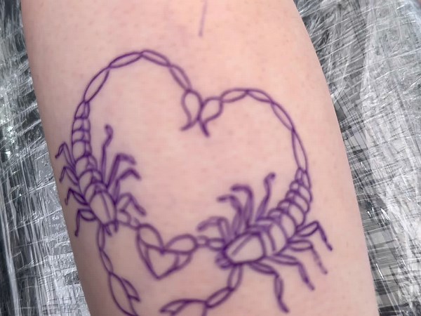 Scorpion Heart Tattoo Inspirations