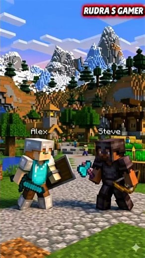 Minecraft | Alex VS Steve Fight | In HD Animation