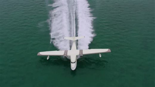 FLYING BOAT on Instagram: "Twin radial engine amphibious flying boat // remote location."