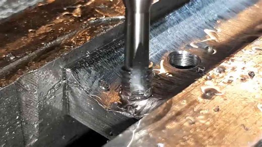 Broken air gun restoration - making a rifle sight ⁄ machining