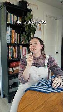 How to: german short rows #howtoknit #knittingtutorial