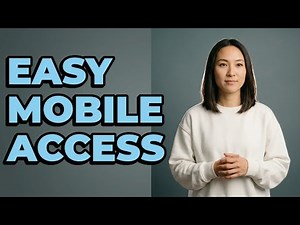 How To Access My Account With The Mobile App?