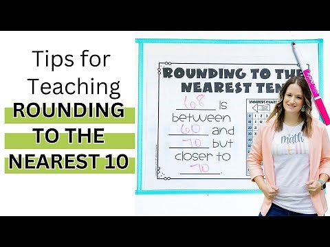 Rounding Numbers 3rd grade Number Line and 100 Chart