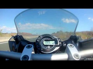 Fz6 fazer 2006 top speed 254 km/h (GR)