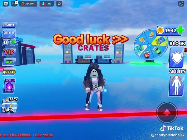 Candyrobloxnoblade trên TikTok