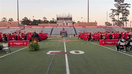 🎉 Congratulations, Thomasville High School Class of 2025! 🎉 You’ve worked hard, grown stronger, and now—you’ve made it! Today, we celebrate each one of you for your perseverance, your passion, and your Bulldog pride. As you walk across the field, know you’re stepping into a future full of endless possibilities. Your TCS family is so proud of everything you’ve accomplished—and everything you’re about to become. Go boldly. Dream big. And always remember—you’ll forever be a Bulldog. 🐾❤️💛 | Thom
