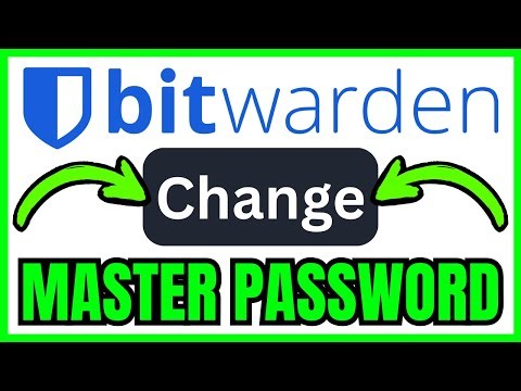 How To CHANGE Bitwarden Master Password (QUICK & EASY) 2026