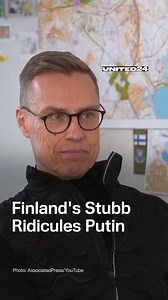 President of Finland Alexander Stubb told The Associated Press about Putin’s potential to invade Ukraine, comparing him to Stalin. Moreover, in the interview, President Stubb emphasized the need to support Ukraine in the war so it can get through the winter months, as Russia continues its hybrid attacks and information war across the continent. | United24 Media