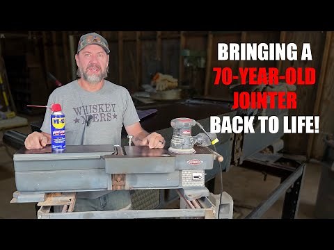 Restoring My Grandad's Vintage Craftsman Jointer | Step-by-Step Guide