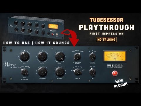 Tubesessor Optical Tube Compressor Plugin | Warmth, Punch & Transparency | No Talking Walkthrough