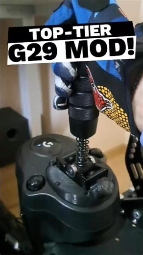 Top-Tier G29 Mod! #logitechg29 #shifters #mod #wrc #rally #technologia #fup #simracing