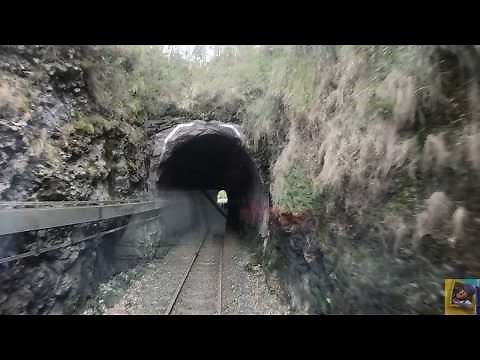 Cab Ride - RENFE (Antigua FEVE), trayecto entre Unquera y Cabezón de la Sal, en cabina. (4K)