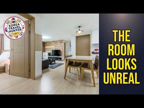 JS Residence Hotel Okpo - The Room Looks Unreal | Geoje-si, South Korea🏨