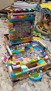 超强的乐高推币机 moc