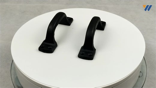 Modern and Simple square Black Iron Handle