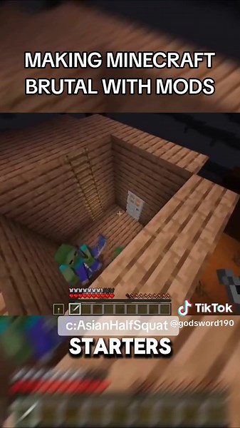 Making Minecraft Brutal with Mods - Part 3 | AsianHalfSquat