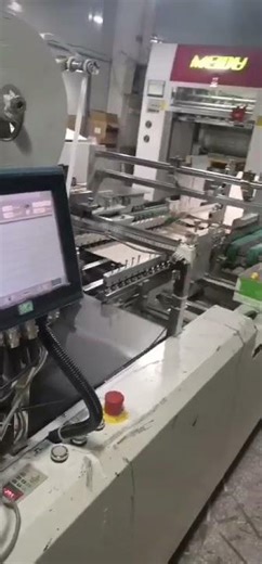 KQ TS 800C2 Applying Double Sided Tape on Extra Long Size Paper