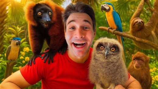 I discovered the rarest animals underground! 🌍