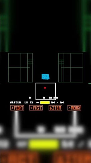 The Blue Square Battle Unitale/CYF