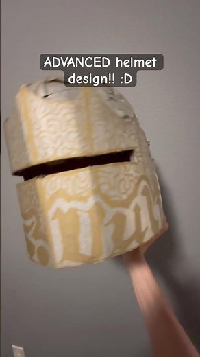 My Cardboard Armor #diy #helmet #cardboard