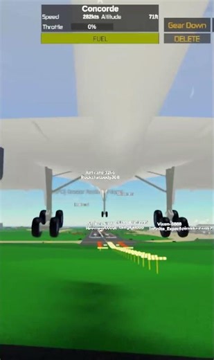 Landing out of 10? (Game name pilot training flight simulation)(in Roblox(PTFS)
