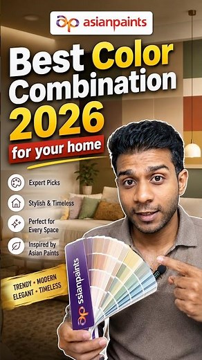 Top Best Interior Color Combinations by Asian Paints for Modern Homes | Designer Approved 🎨