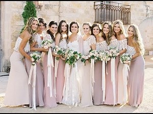 Chic Bohemian Bridesmaid Dresses Ideas