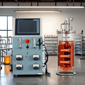 Multi-Purpose 0.5~15L Lab Glass Benchtop Bioreactor Fermenter/Fermentor Reactor