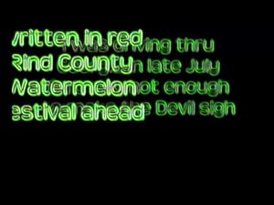Tracy byrd watermelon crawl with lyrics